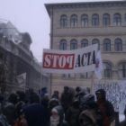 Proteste anti ACTA Bucuresti Piata Universitatii Proteste anti ACTA Bucuresti Piata Universitatii