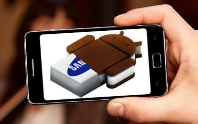 Samsung Galaxy S II trece oficial pe Android 4.0 Ice Cream Sandwich