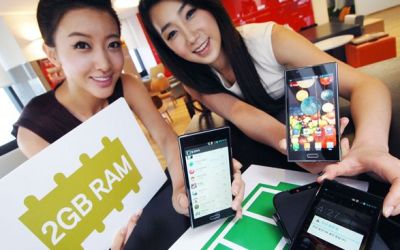 Coreenii lanseaza primul smartphone cu memorie RAM de 2 GB