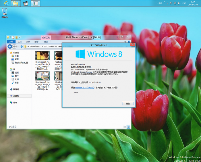 windows 8 release preview build 8400 crack