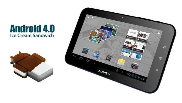 Tabletele Allview Alldro Speed i si Allview AllDro Speed trec pe Android 4.0.4