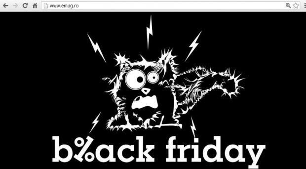 Black Friday 2012. Site-urile magazinelor online au picat si de data asta in vinerea neagra
