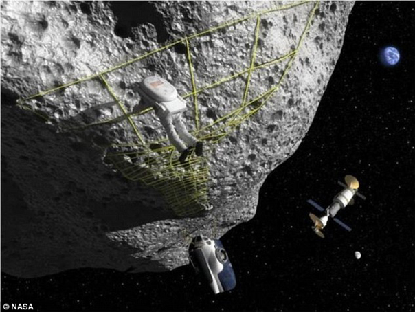 NASA se pregateste sa captureze un asteroid gigant in apropiere de Pamant