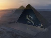 O incapere secreta uriasa, descoperita in Piramida lui Keops! A fost observata cu ajutorul razelor cosmice