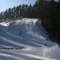 Cea mai noua partie de schi din Romania, inaugurata azi. In prima zi accesul e gratuit