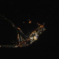Imagini superbe suprinse din spatiul cosmic. Cum arata statiunea Sochi noaptea: